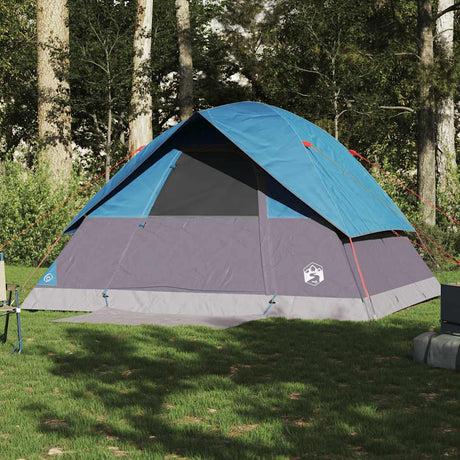 Vidaxx Kuppelzelt 6-Personen wasserdicht blau