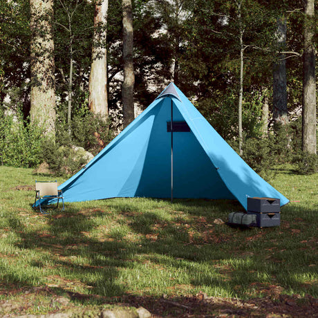 VidaXL Tipi-Zelt 7-Personen wasserdicht blau