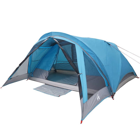 VidaXL Zelt 4-Personen wasserdicht blau