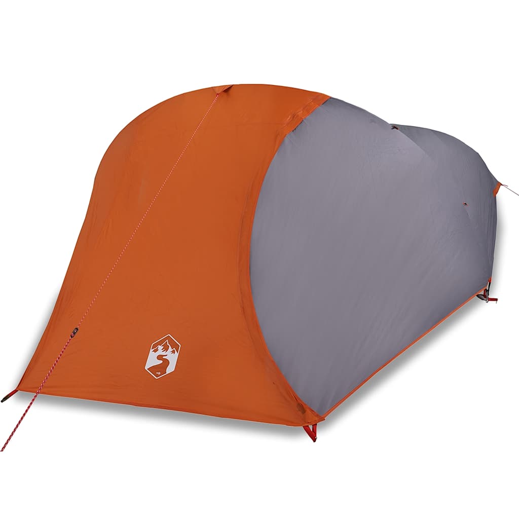 VidaXL Kuppelzelt 4-Personen wasserdicht orange