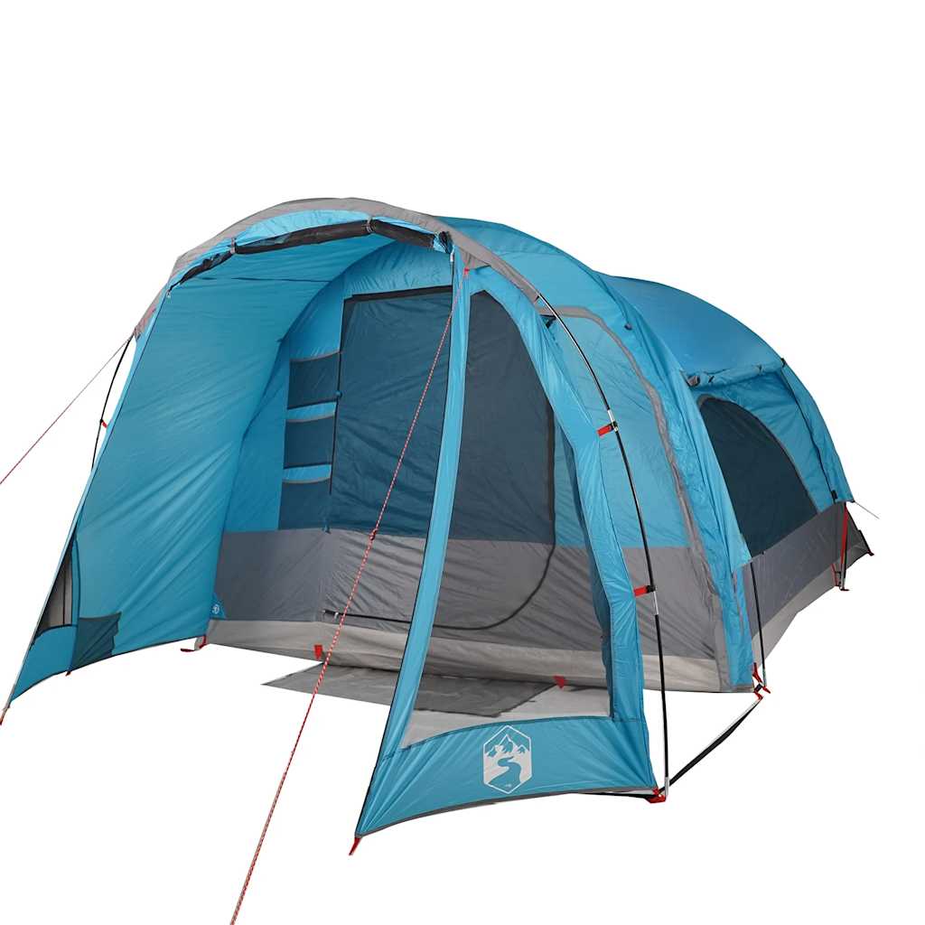 VidaXL Campingzelt 6-Personen wasserdicht blau
