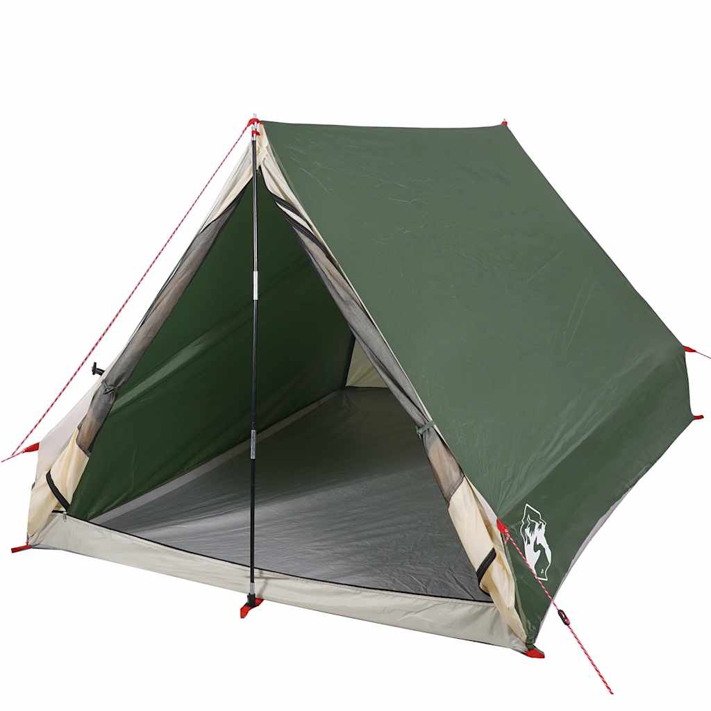 VidaXL Zelt A-Frame 2-Personen wasserdicht grün