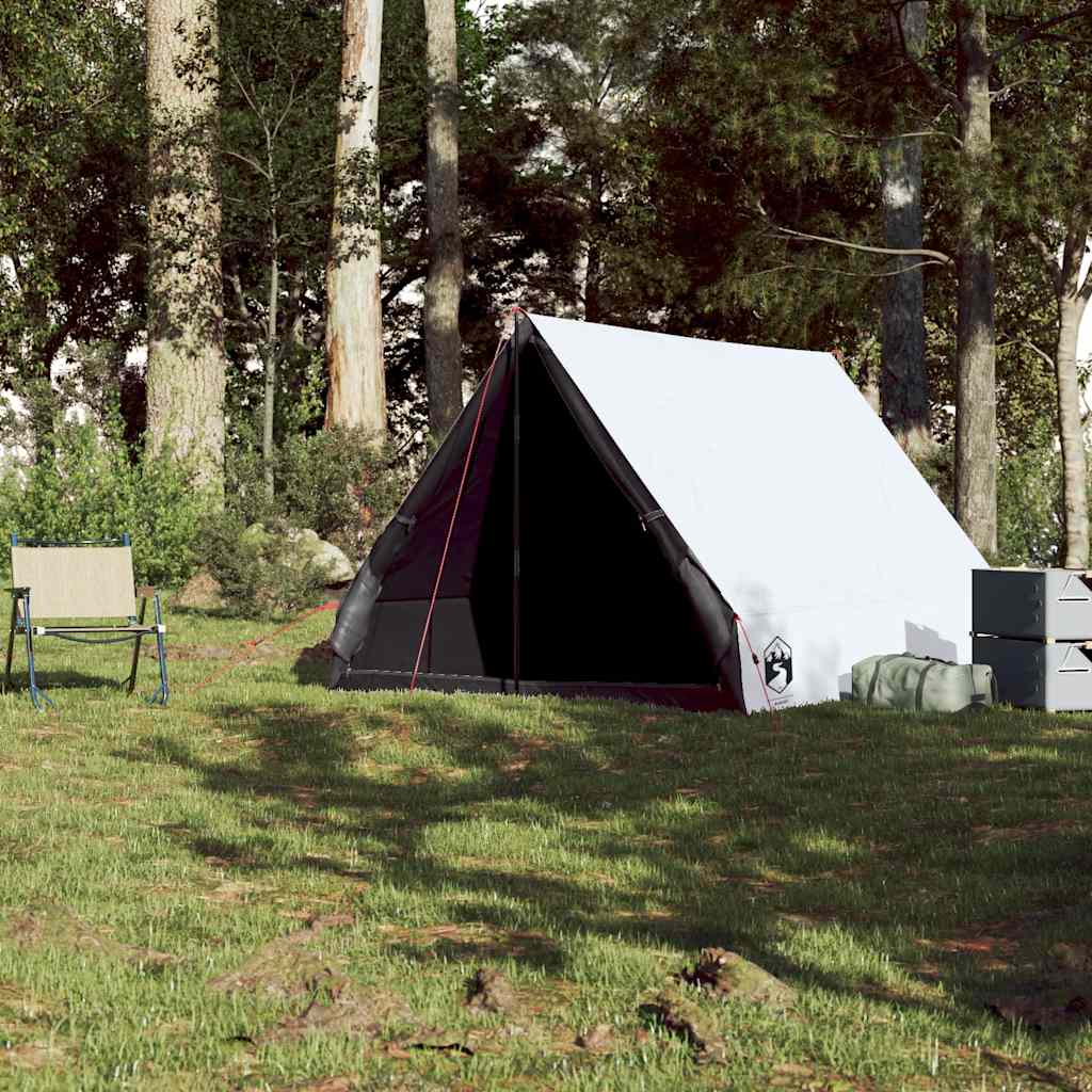 VidaXL Zelt A-Frame 2-Personen wasserdichter Verdunkelungsstoff weiß