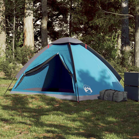 VidaXL Kuppelzelt 2-Personen wasserdicht blau