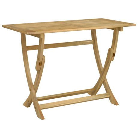 Vidaxl tuintafel inklapbaar 110x55x75 cm massief acaciahout