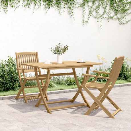 Vidaxl tuintafel inklapbaar 120x70x75 cm massief acaciahout