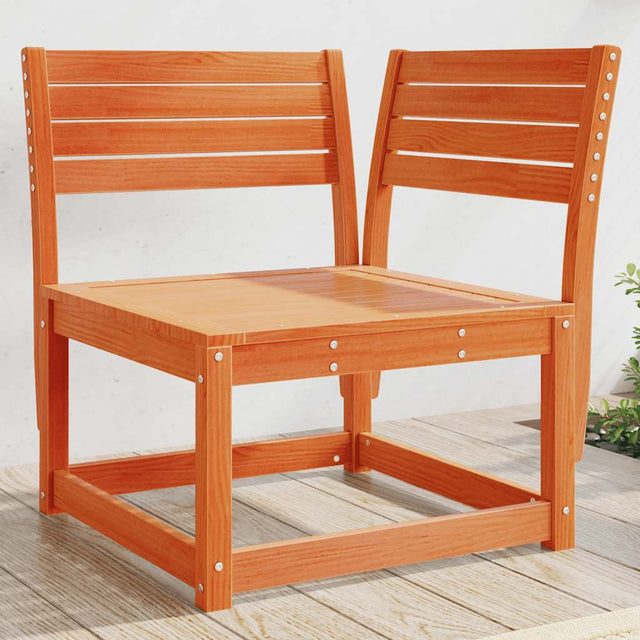 Vidaxl tuinhoekbank 73x73x78 cm massief grenenhout wasbruin