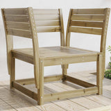 Vidaxl tuinstoel geïmpregneerd hout