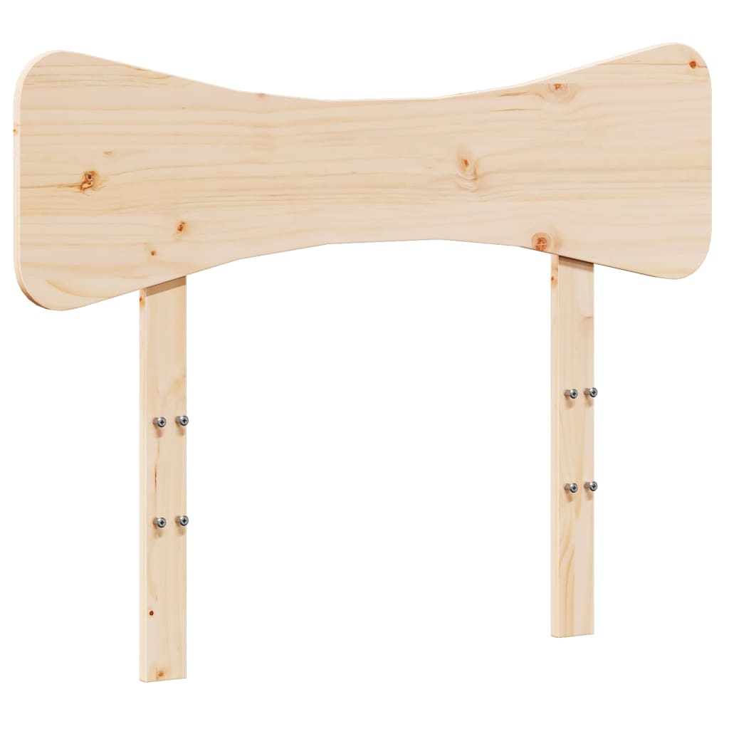 Vidaxl hoofdbord 100 cm massief grenenhout