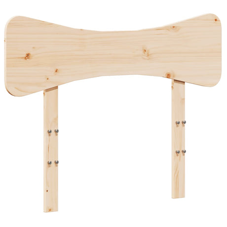 Vidaxl hoofdbord 90 cm massief grenenhout