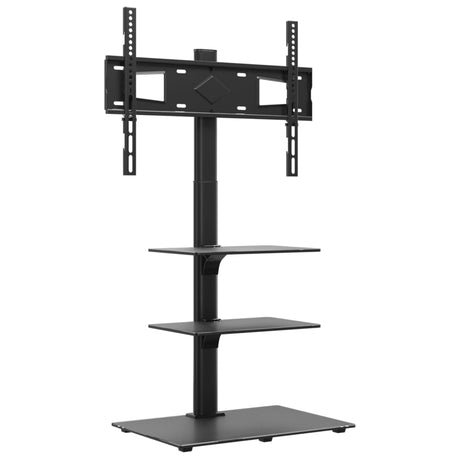 Vidaxxl TV-Ständer Eckmodell 3-lagig für 32-65 Zoll schwarz