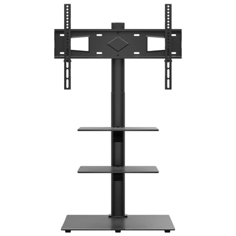 Vidaxxl TV-Ständer Eckmodell 3-lagig für 32-65 Zoll schwarz