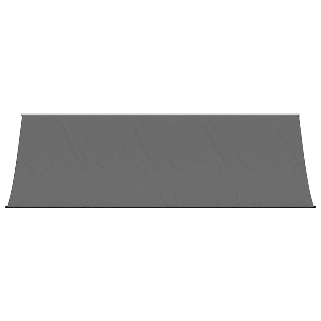 Vidaxx ausziehbare Markise 350x150 cm Stoff und Stahl Anthrazit