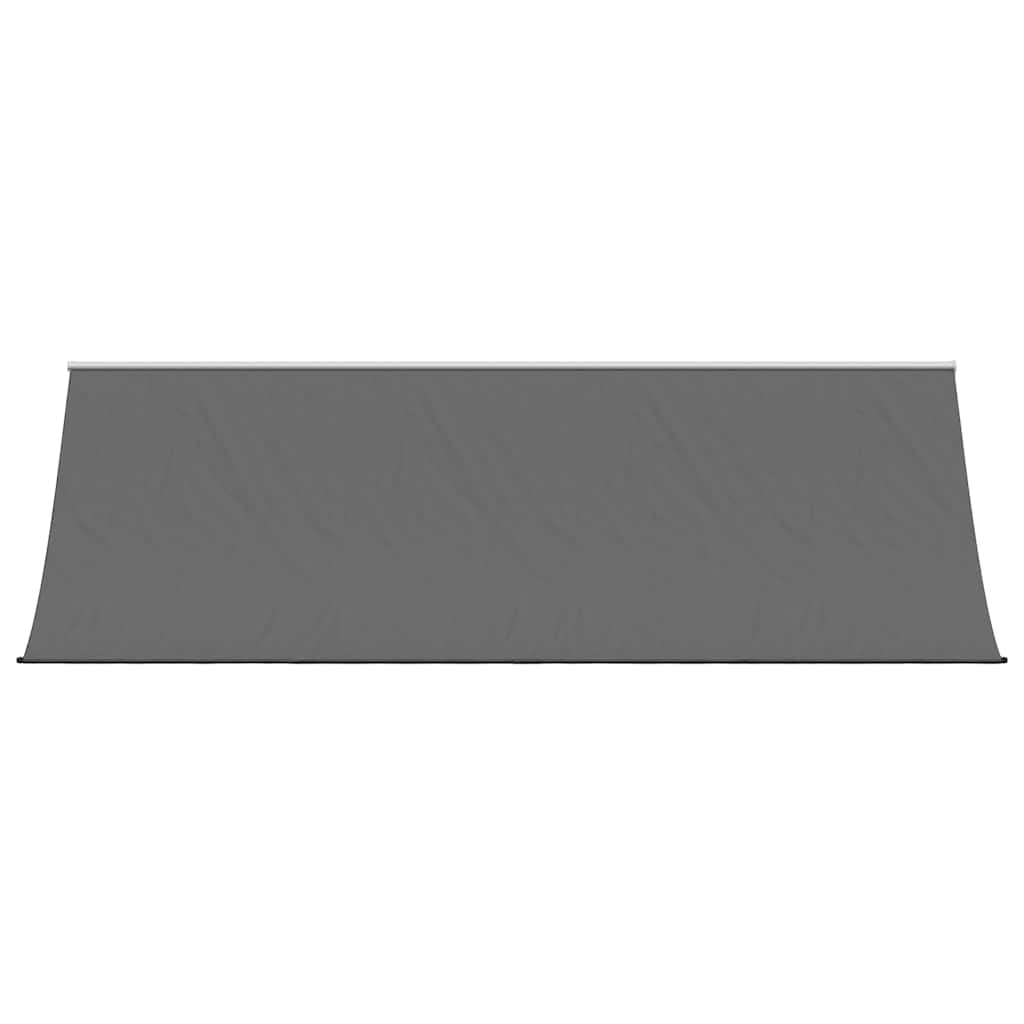 Vidaxx ausziehbare Markise 400x150 cm Stoff und Stahl Anthrazit