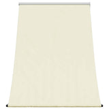 Vidaxl luifel uittrekbaar 100x150 cm stof en staal crèmekleurig