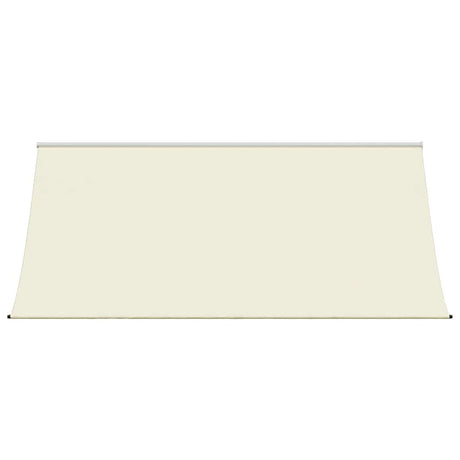 Vidaxx ausziehbare Markise 300x150 cm Stoff und Stahl cremefarben