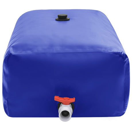 VidaXL Wassertank mit Wasserhahn faltbar 670 l PVC