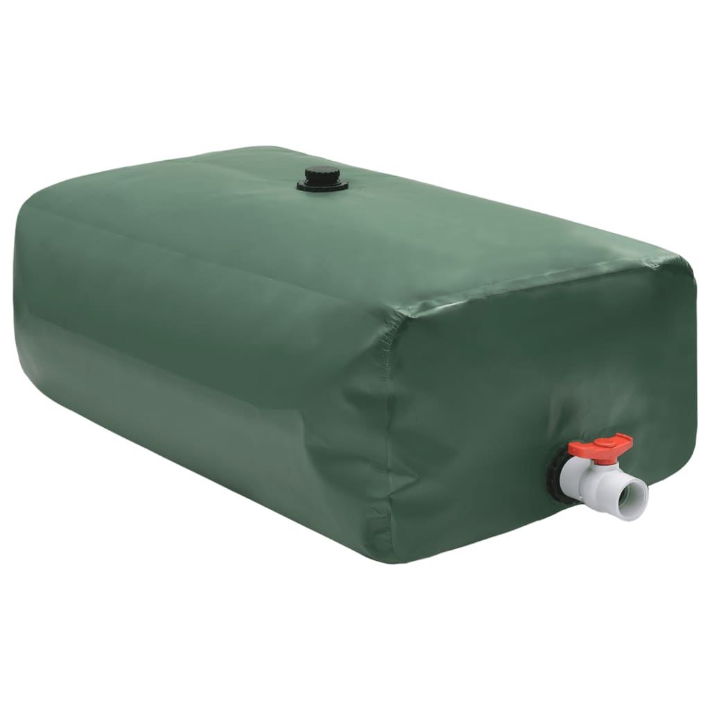 VidaXL Wassertank mit Wasserhahn faltbar 1500 l PVC