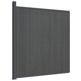 Vidaxxl Zaunelement 173x186 cm hkc grau