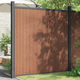 VidaXL Zaunelement 180x186 cm HKC braun