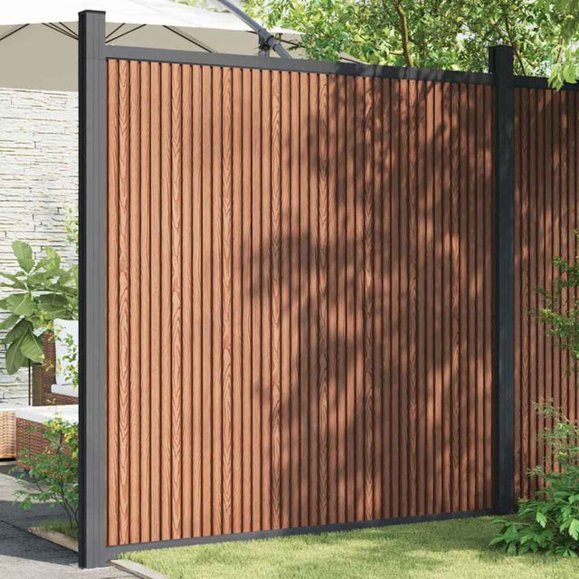 Vidaxl schuttingpaneel 173x186 cm hkc bruin