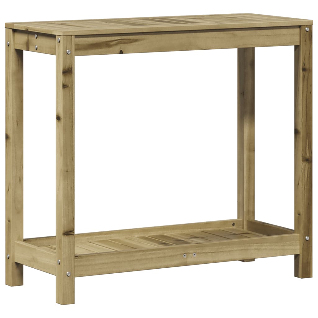 Vidaxx Pflanztisch mit Ablage 82,5x35x75 cm aus imprägniertem Kiefernholz