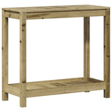 Vidaxx Pflanztisch mit Ablage 82,5x35x75 cm aus imprägniertem Kiefernholz
