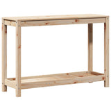Vidaxx Pflanztisch mit Ablage 108x35x75 cm massives Kiefernholz