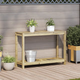 VidaXL Pflanztisch mit Ablage 108x35x75 cm Imprägniertes Kiefernholz