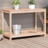 Vidaxx Pflanztisch mit Ablage 108x50x75 cm massives Douglasholz