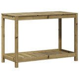 Vidaxx Pflanztisch mit Ablage 108x50x75 cm aus imprägniertem Kiefernholz