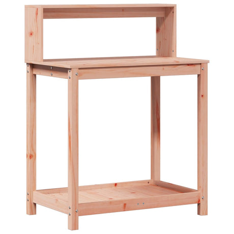 Vidaxx Pflanztisch mit Regalen 82,5x50x109,5 cm massives Douglas-Holz