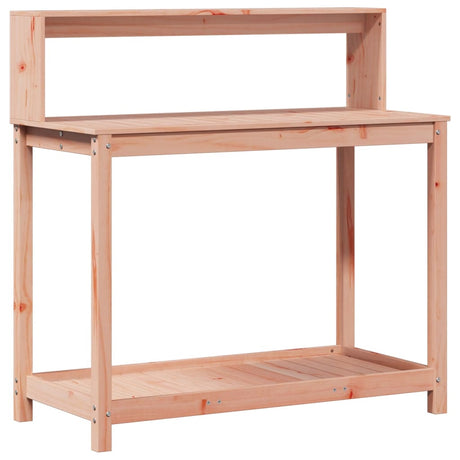 VidaXL Pflanztisch mit Regalen 108x50x109,5 cm aus massivem Douglas-Holz