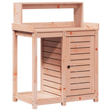 Vidaxx Pflanztisch mit Regalen 82,5x50x109,5 cm massives Douglas-Holz