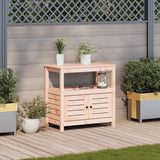 Vidaxx Pflanztisch mit Regalen 82,5x45x81 cm massives Douglas-Holz