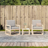 Vidaxl 3-delige loungeset massief grenenhout