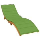 Vidaxx Liegekissen 200x50x4 cm Stoff grün gemischt