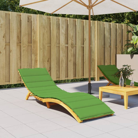 Vidaxx Liegekissen 200x60x4 cm Stoff grün gemischt