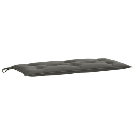 VidaXL Gartenbankauflage 100x50x7 cm Stoff, dunkelgrau gemischt