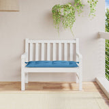 VidaXL Gartenbankauflage 100x50x7 cm Stoff blau gemischt