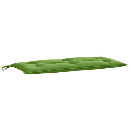 VidaXL Gartenbankauflage 100x50x7 cm Stoff grün gemischt