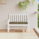 VidaXL Gartenbankauflage 100x50x7 cm Stoff gemischt Taupe