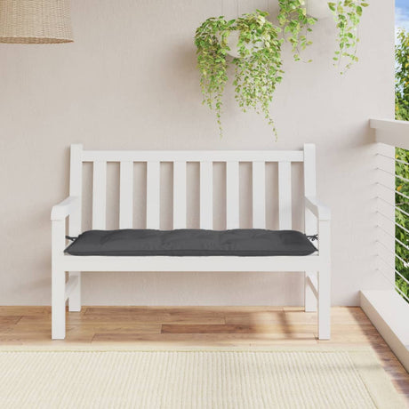 Vidaxx Gartenbankauflage 120x50x7 cm Stoff Anthrazit gemischt