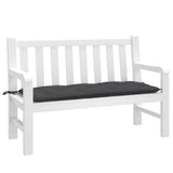 Vidaxx Gartenbankauflage 120x50x7 cm Stoff Anthrazit gemischt