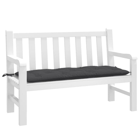 Vidaxx Gartenbankauflage 120x50x7 cm Stoff Anthrazit gemischt