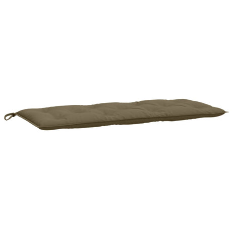 VidaXL Gartenbankauflage 120x50x7 cm Stoff Taupe meliert
