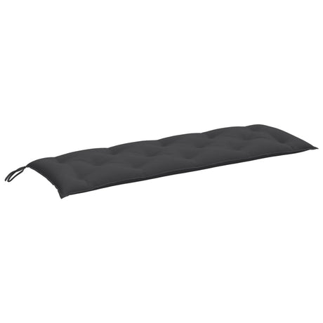 VidaXL Gartenbankauflage 150x50x7 cm Stoff, Anthrazit gemischt
