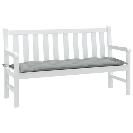 Vidaxx Gartenbankauflage 150x50x7 cm Stoff hellgrau gemischt