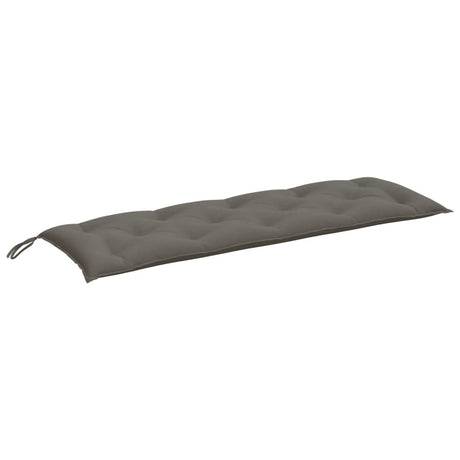 Vidaxx Gartenbankauflage 150x50x7 cm Stoff dunkelgrau gemischt