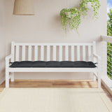 Vidaxx Gartenbankauflage 180x50x7 cm Stoff Anthrazit gemischt